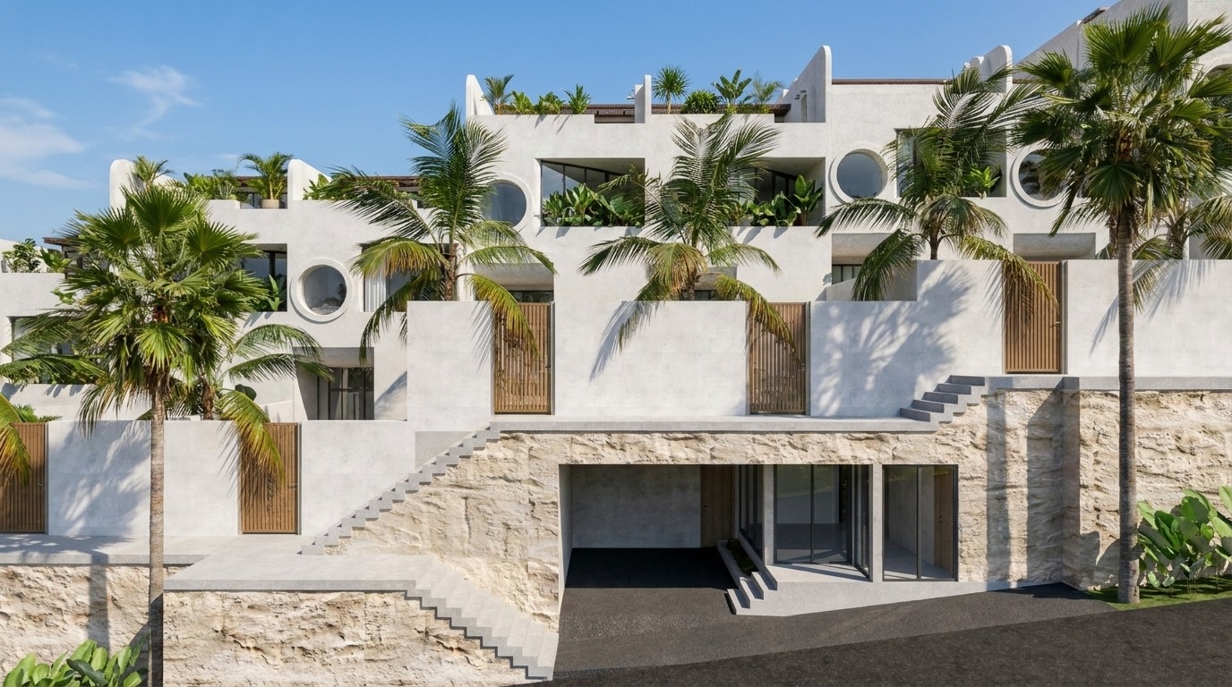 Tropical modern architecture reference